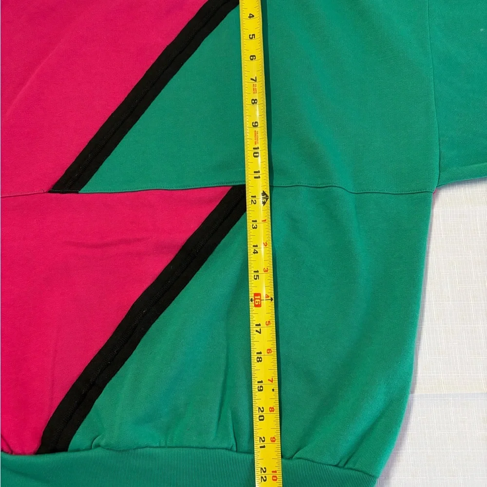 Vintage Colorblock Crewneck Sweatshirt - Picture 7 of 9
